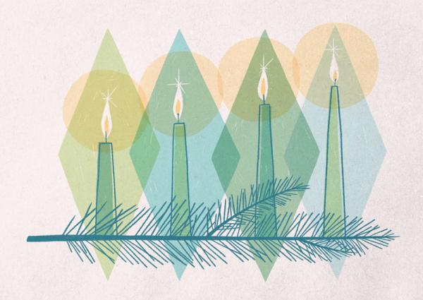 159-05_Grusskarte Adventsgesteck_Sarah Deters